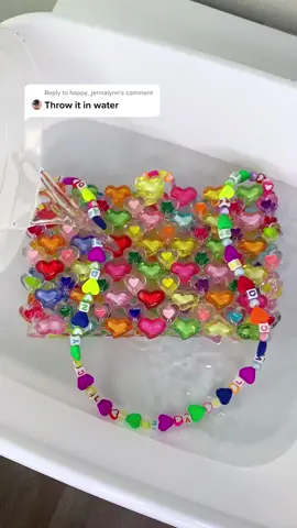 Reply to @happy_jennalynn  Let’s see what happens if the Candy Kiss Purse gets wet? #purse #fyp #wet