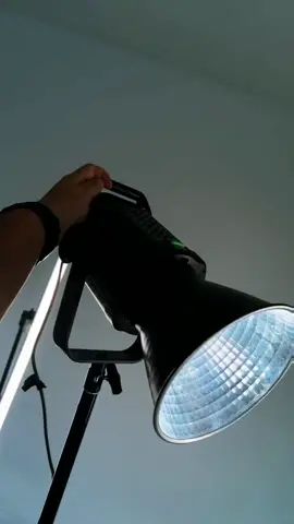 Let's make a cool set LIT with Weeylite bi-color ninja400 II💡 🎬 by @masterofcamera #Weeylite #weeyliteninja400 #studiolighting #photographylighting