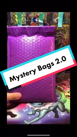 I reintroduced UPGRADED mystery bags to the channel tonight. Check out some of the awesome stuff inside 😎. #Pokemon #pokemoncards #fypシ
