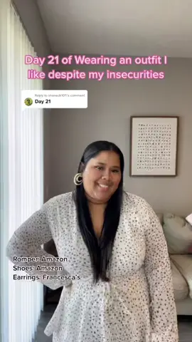 Reply to @shaneck101 feeling a little overdressed today, but I kind of love it 😊 #midsizefashion #plussizefashion #OOTD #confidenceiskey #amazonfashion #amazonfinds #fashioninspo