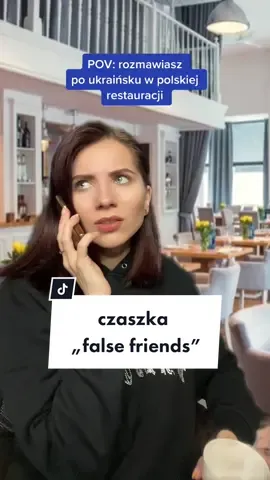 Na waszą prośbę, kolejny filmik z serii „false friends” PL-UA. 🤭 Chcecie więcej? #polishglots #językpolski #ukraina