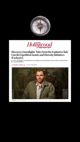 I’m so excited to share this news, and to share the daring exploits of members of The Explorers Club! Read all about it in The Hollywood Reporter.