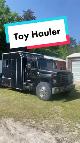 Something different for you guys today! #international #Diesel #racecarhauler #fr