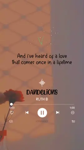 @myln_slh eto na po 😊 #Dandelions #RuthB #SongLyrics #fy #fypシ #fypage #fypシ゚viral