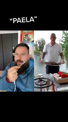 #dúo con @andy_cooks REACCIÓN DE COMIDA : paella 🧐😂 #paella #reaccion #comida #valencia #reaccion #comentar #Receta