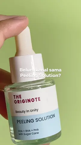 diinget yah! serum ini gabisa dipakai tiap hari karena termasuk serum untuk eksfoliasi wajah😉 #theoriginote #eksfoliasi #ahabhapha