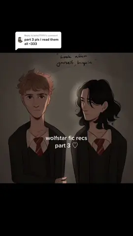 Reply to @bella771111  part 3 :) #wolfstar #wolfstarficrecs #ficrecs #remuslupin #siriusblack #marauders #ao3