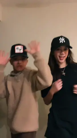 dancing with lil bro @aj <3