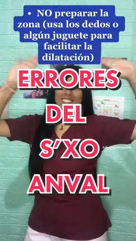 ✅4 Errores del S’XO ANVL✅ #parati #viral #obstetricia #fypage #foryou #obstetricians #compartelo #sabíasque #abc #crzgf #aprende #saludsexual #educate 🍑✨👩🏻‍⚕️