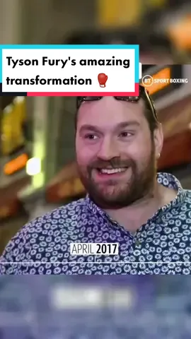 Tyson Fury is an inspiration 👏 We saw him turn his life around in front of our eyes! #tysonfury #furywhyte #transformation #boxing