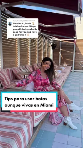 Reply to @sabby7900  Claro que podemos usar #botas en #Miami ☺️ #Tips #Boots #MiamiLife #FashionTips #ShoeCheck #Shoes