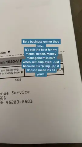 Tax season arrived & I am organizing finances for the year. Being a corporate owner comes with a LOT of expenses and dues but I still wouldn’t have it any other way. It’s been the best for my mental health & my motherhood journey. #moneymanagement #traumarecovery
