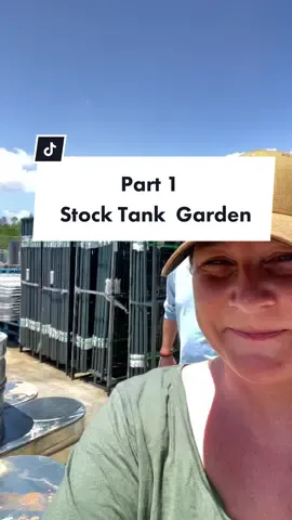 I want several garden beds to grow food, but this is just the beginning!  #diygarden #stocktank #raisedgardenbed #raisedgarden #greenthumb #growyourownfood #diyproject #mississippi #TalkingTree