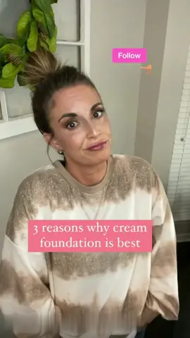 3 reasons cream foundation is best! #PringlesCanHands #TalkingTree #creammakeup #makeuptok #eyeslipsface #beautyinfluencer #makeup #foryoupage #fypage