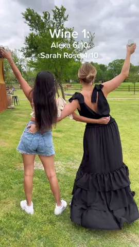Rating our wines from our Dallas winery tour #wine #wino #winetour #winery #cheers