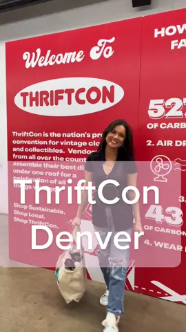 ThriftCon Denver was a success! Shout out to all the amazing vendors, but especially Earthy Emi & The Brooklyn Way who were my classmates back in high school 🥹👋❤️ thanks for being my date @allekjackson!! @thriftcon @Emi @thebrooklynwayofficial #thriftcondenver #thriftcon #denverthrift #denverthrifting #thriftfinds #denver #thingstododenver #colorado #thrift