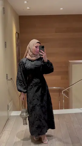 A closer look at the Alora Brocade Dress from @inmyabaya 🖤