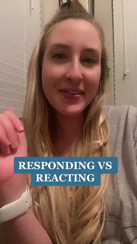 Reply to @fawixfa  I hope this explanation helps (responding vs reacting and how it relates to healing) #traumarecovery #traumahealing #traumacoach #HealingJourney