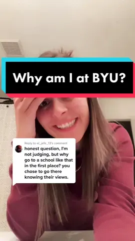 Reply to @el_jefe_13  Why BYU? Why not leave? Why am I filming in my bathroom? #byugraduation #byu #lgbtq🌈  #lgbtq #exmo #exmormon #bisexual