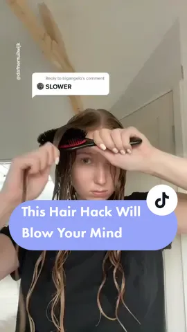 The only hair hack you need today 🤯 #foryoupage #women #hairtutorial #hairstyle #hack #shocking #satisfying #hairtok
