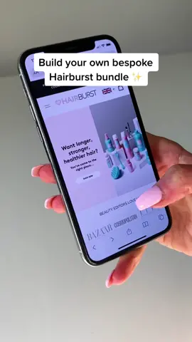 BUILD YOUR OWN #HAIRBURST BUNDLE 😍 Create a #HairRoutine that suits you and say hello to #HealthyHair 💗 #HairTok #Unboxing #Bundles
