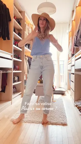 Faire sa valise : plaisir ou corvée ? ✈️🧳🥰 #dressingroom #vacances2022 #fairesavalise #valise #voyage #dressingpax #vacancesdepaques