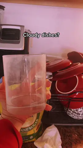 @goosedgooseman I tried everything to get rid of the cloudiness the dishwasher caused my glassware...until now! Is it sad that I'm excited about this? #adulthood