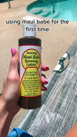 don’t recommend… #mauibabebrowninglotion #Summer #tanning