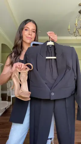 I’m loving sets! So many ways to style this spring/summer. #grwm #outfitinspo #workwear #blazeroutfit #fashiontiktok