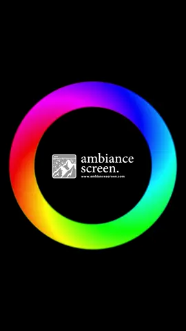 🔦 Ring Light (RGB) - 4K (10 HOURS) | Ambiance Screen. 4K (10 HOURS) VERSION ON YOUTUBE CHANNEL.