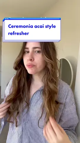 Obsessed with all things @myceremonia #hairstyle #hairhack #ceremonia