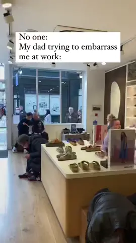 My dad when I’m at work..