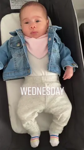her friday smile is a MOOD #daysoftheweek #weeklyoutfit #babyoutfits #OOTD #babysmiles #babygirl #babiesoftiktok #MomsofTikTok