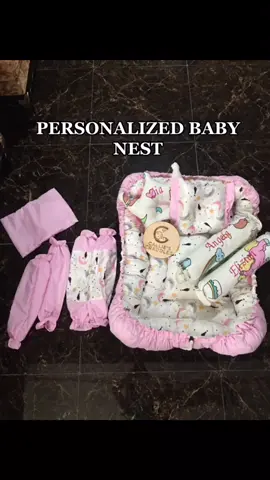 Customized baby bed for your little one! Fabric design & color of your choice. 100% cotton, non fading fabric & hypoallergenic fiber cotton inside. CASH ON DELIVERY NATIONWIDE! #babynest #babybed #Momfinds #babyessentials #Pregnant #pregnancy #fyp #Baby