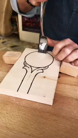 Making a wooden spoon from scratch