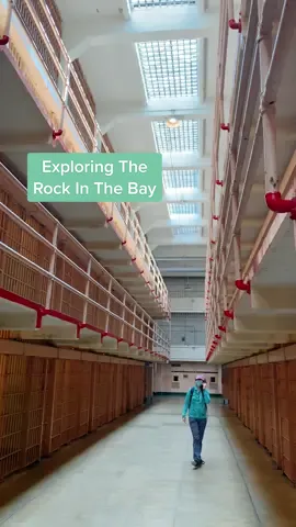 Only a 1.5 mile ferry ride away from San Francisco, The Rock holds an incredible amount of history to uncover and natural beauty to explore. #SF #Alcatraz #BayArea #California #SanFrancisco #TheRock #TravelTikTok