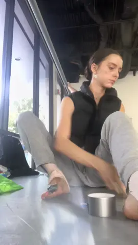 Getting ready for Bayadere rehearsal🐍💐 #adagio #ballet #dance #ballettok #pointeshoes #fyp #asmr #?