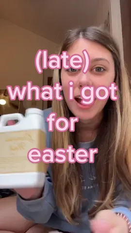v grateful for all the easter goodies <3