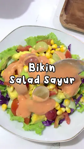 Yuk bikin salad sayur lagi✨ #fyp #saladsayur #salad #vegetables #vegetablessalad #reseptiktok