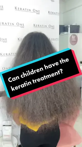 Is the keratin treatment safe for children? #keratintreatment #formaldehyde #hairtutorial #longhair #foryou #fyp