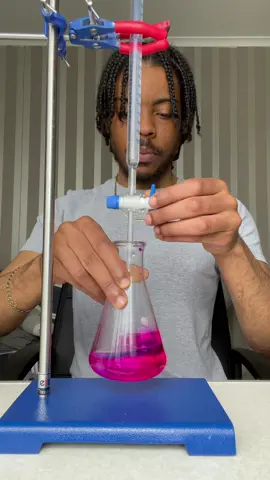 What is the purpose of a titration? #Science #chemistry #experiment #fyp #foryou