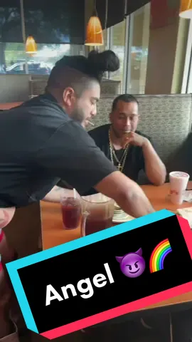 Angel Flirting With Cutie Patooties at Work 😈🌈💕💕😘😘🥰🥰 #lubys #generalmanager #stupidbAtch #cutiepatooties #fyp #foryoupage