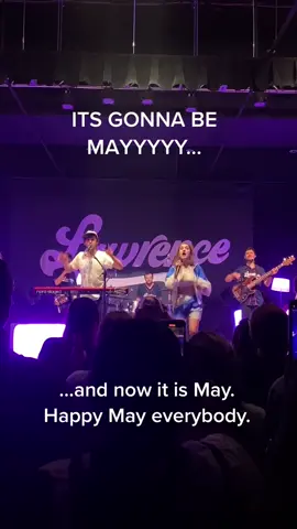been playing this song all tour to remind you it was gonna be may… and now it, uh, is May 👍🤠 #itsgonnabemay #nsync @Lance Bass @Justin Timberlake #livemusic #Siblings
