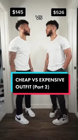 Reply to @atlantawetherhold113 $145 VS $526 , which one do you think is better ? #cheapoutfits #expensiveoutfit