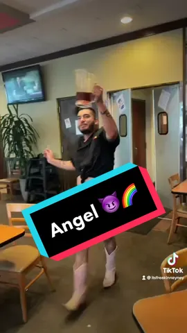 Reply to @daniellundin589 Angel Showing a Tour at Work 😈🌈💕💕😂😂 #stupidbAtch #fyp #foryou #viral