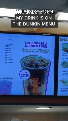 My signature drink is on the menu! 🥳Check it out at the @Dunkin' on 4206 NY-31 in Clay, NY until 5/8. #DunkinPartner #icedcoffee #dunkin #teamdunkin #coffee #immaculate
