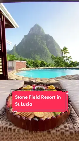 📍Stone Field Villa Resort in #StLucia 🎥 IG: @Stonefieldvillaresort #luxuryresort #luxuryhotel #traveltiktok