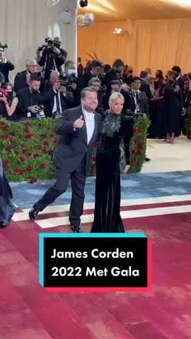 James Cordon looked amazing at the 2022 Met Gala 💚 #MetGala #JamesCorden #LiveFromE