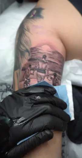 Walking to the sunset#BBPlayDate #fyp #tattooartist #foryoupage #tattoos #tattooideas