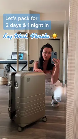 Ready to drive down to give my commencement speech! 🎤🥹🌴 #packwithme #keywestflorida #commencementspeech